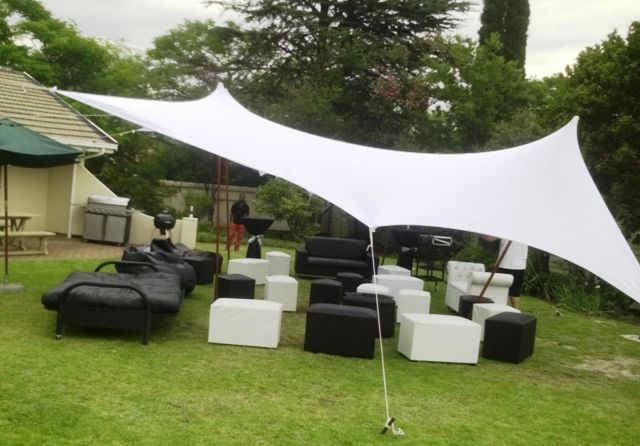 Stretch Tent and furniture package for 20-30 People only R2800
